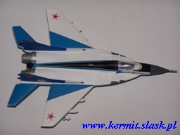 "The Swifts" team's MiG-29 Fulcrum