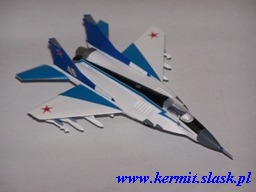 "The Swifts" team's MiG-29 Fulcrum