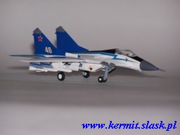 "The Swifts" team's MiG-29 Fulcrum
